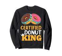 Certified Donut King Funny Gifts Idea for Donat Lovers Sweatshirt