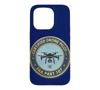 Certified Drone Pilot FAA Part 107 Case for iPhone 15 Pro