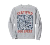 Certified Egg Spert Funny Chicken Keeper Farmers Sweatshirt