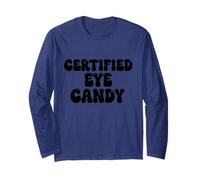 Certified Eye Candy Funny Optometrist Costume for Eye Doctor Long Sleeve T-Shirt