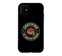Certified Fat Quarter Hoarder Funny Quilting Fabric Quilter Case for iPhone 11
