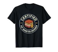 Certified Fat Quarter Hoarder Funny Quilting Fabric Quilter T-Shirt