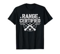 Certified Firearms Instructor Second Amendment Badge Patriot T-Shirt