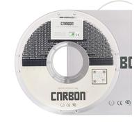 Certified Food Grade PLA+ 3D Printer Filament - Carbon Brand - Lab Tested, 1.75mm, 1kg, Temp: (Nozzle 190°C - 220°C, Bed: 0°C/40°C - 70°C), Accuracy: +/- 0.02 (Black)