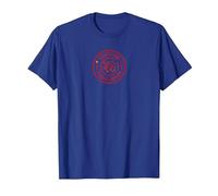 Certified Food Lover Culinary Enthusiast Stamp T-Shirt, Men, Royal Blue, M