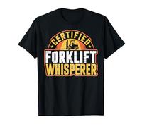 Certified Forklift Whisperer Warehouse Operator Humor T-Shirt