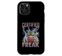 Certified Freak Frog Funny Cursed Meme Case for iPhone 11 Pro
