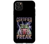 Certified Freak Frog Funny Cursed Meme Case for iPhone 11 Pro Max