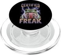 Certified Freak Frog Funny Cursed Meme PopSockets PopGrip for MagSafe