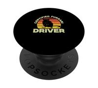 Certified Furrari Driver Funny Gerbil Mouse A Gerbil Breeder PopSockets Adhesive PopGrip