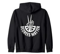 Certified Hand Therapist Degrees Matter Zip Hoodie