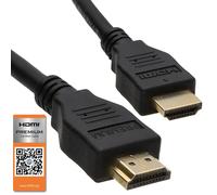 Certified HDMI 2.0 4K 60Hz UHD HDR 18Gbps Premium Cable Black 2m