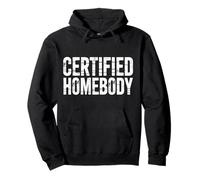 Certified Homebody Cozy Introvert Lifestyle Vibe - Pullover Hoodie