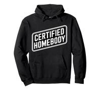Certified Homebody Cozy Introvert Lifestyle Vibe - Pullover Hoodie