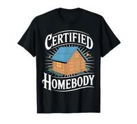Certified Homebody Cozy Introvert Lifestyle Vibe |- T-Shirt