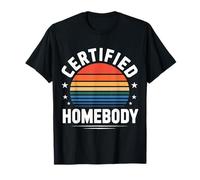 Certified Homebody Cozy Introvert Lifestyle Vibe - T-Shirt