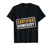 Certified Homebody Cozy Introvert Lifestyle Vibe - T-Shirt