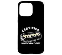 Certified Hotdogologist Hot Dog Street Food Case for iPhone 15 Pro Max