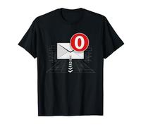 Certified Inbox Zero Achiever Email Productivity Badge T-Shirt