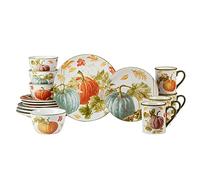 Certified International Harvest Autumn Havest 16 Pc Dinnerware Set, Service for 4, Multicolor