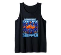 Certified Leg Day Skipper Unhinged Gym Rat Lifter Gen Z Meme Tank Top