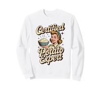 Certified Mashed Potato Expert Funny Sweet Potato Lover Sweatshirt