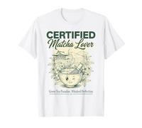 Certified Matcha Lover Green Tea Paradise Whisked Perfection T-Shirt