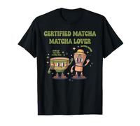 Certified Matcha Lover Power Green Tea T-Shirt