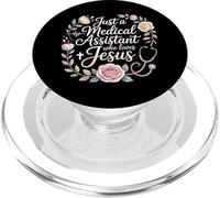 Certified Medical Assistant Cross Jesus Faith Christian CMA PopSockets PopGrip for MagSafe