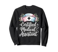 Certified Medical Assistant Floral Cute Sweatshirt