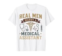 Certified Medical Assistant Husband Wife Marriage CMA Real T-Shirt
