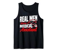 Certified Medical Assistant Husband Wife Marriage CMA Real Tank Top