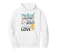 Certified Medical Assistant Jesus Faith Christian CMA Pullover Hoodie
