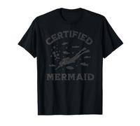 Certified Mermaid Scuba Dive Certification Humor T-Shirt