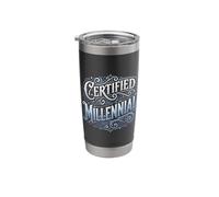 Certified Millennial Kid Generation Meme Age - Stainless Steel Insulated Tumbler