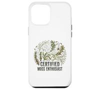 Certified Moss Enthusiast Vintage Botanical Nature Tee Case for iPhone 12 Pro Max
