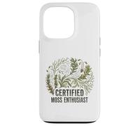 Certified Moss Enthusiast Vintage Botanical Nature Tee Case for iPhone 13 Pro