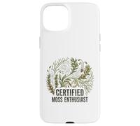 Certified Moss Enthusiast Vintage Botanical Nature Tee Case for iPhone 15 Plus