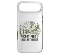 Certified Moss Enthusiast Vintage Botanical Nature Tee Case for iPhone Air