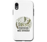 Certified Moss Enthusiast Vintage Botanical Nature Tee Case for iPhone XR