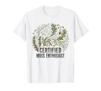 Certified Moss Enthusiast Vintage Botanical Nature Tee T-Shirt