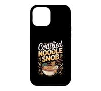 Certified Noodle Snob Ramen Noodles Japanese Food Case for iPhone 12 Pro Max