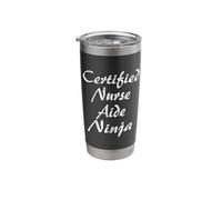 Certified Nurse Aide Tshirt Occupation Work Stainless Steel Insulated Tumbler