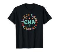 Certified Nursing Assistant Nurse Aide Nurse Assistant CNA Value Graphic T-Shirt, Men, Black, M