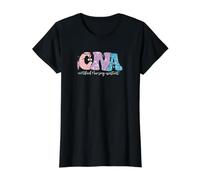 Certified Nursing Assistant Nurse Aide Nurse Assistant CNA Value Graphic T-Shirt, Women, Black, XL