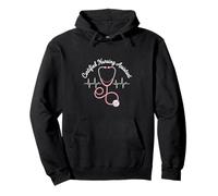 Certified Nursing Assistant Stethoscope Heartbeat CNA Pullover Hoodie
