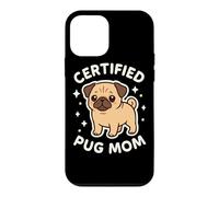 "Certified Pug Mom" Dog Theme Art Cute Case for iPhone 12 mini