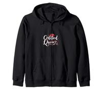 Certified Queen Empowerment Zip Hoodie