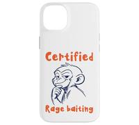 Certified Rage Baiting Monkey Meme Internet Troll Case for iPhone 14 Plus