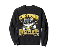 Certified Rizzler Cat Meme Gen Alpha Brainrot Youth Trending Sweatshirt